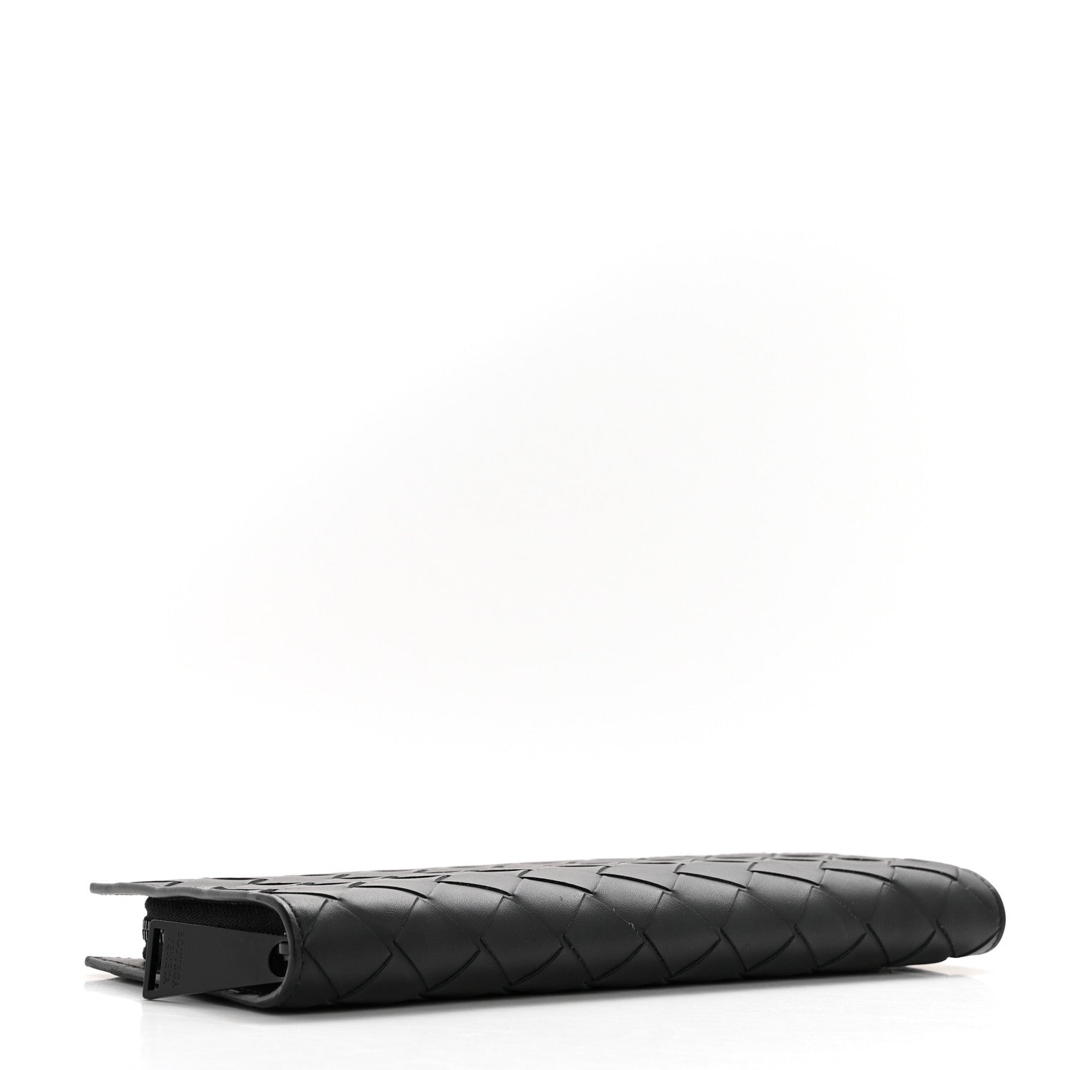 Bottega Veneta Nappa Intrecciato Zip Wallet Black 4 of 9