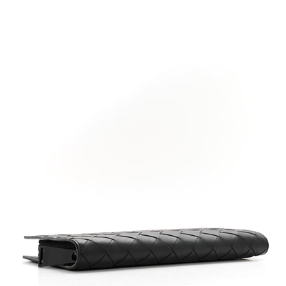 Bottega Veneta Nappa Intrecciato Zip Wallet Black 4 of 9