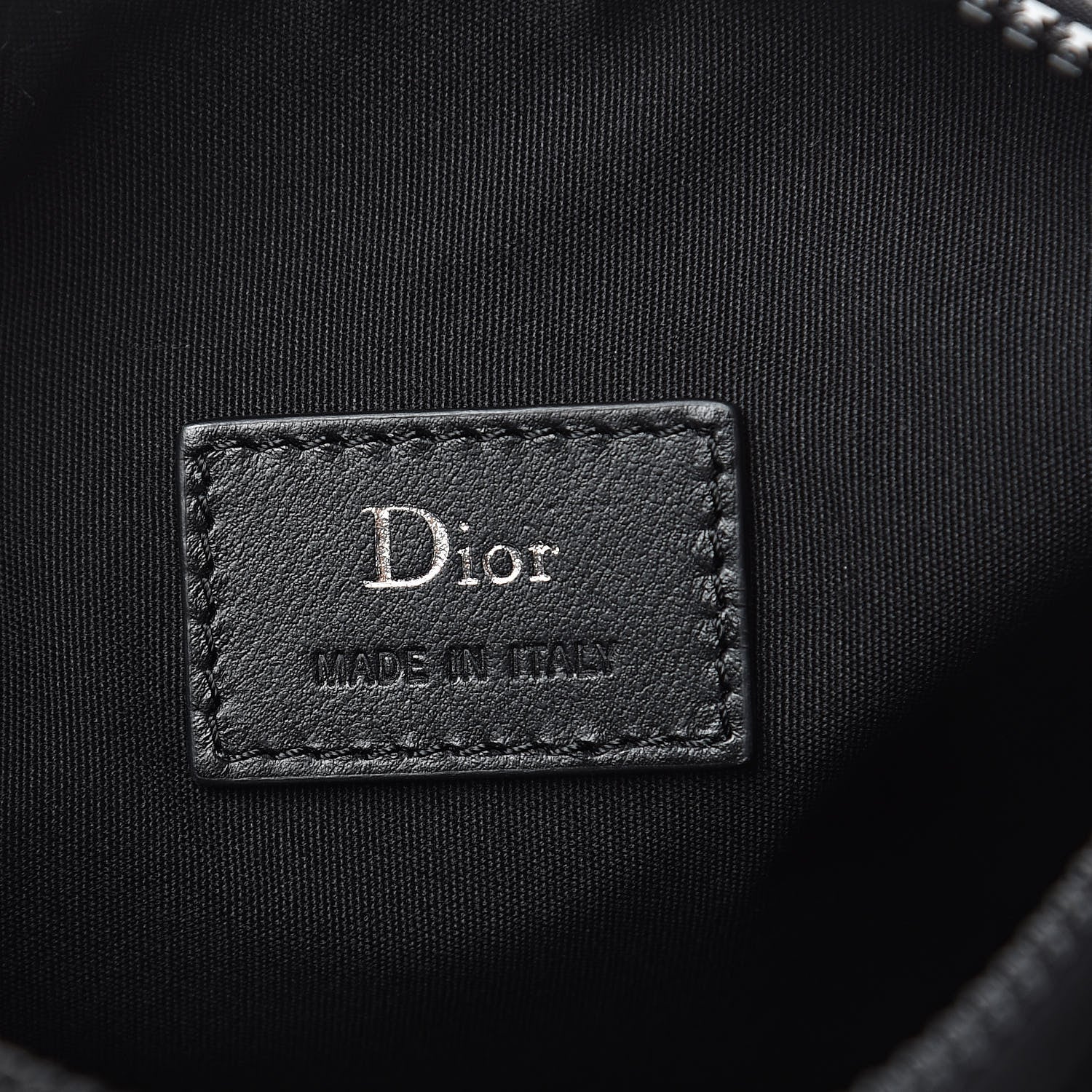 Christian Dior Canvas Mens Roller Messenger Black 6 of 9