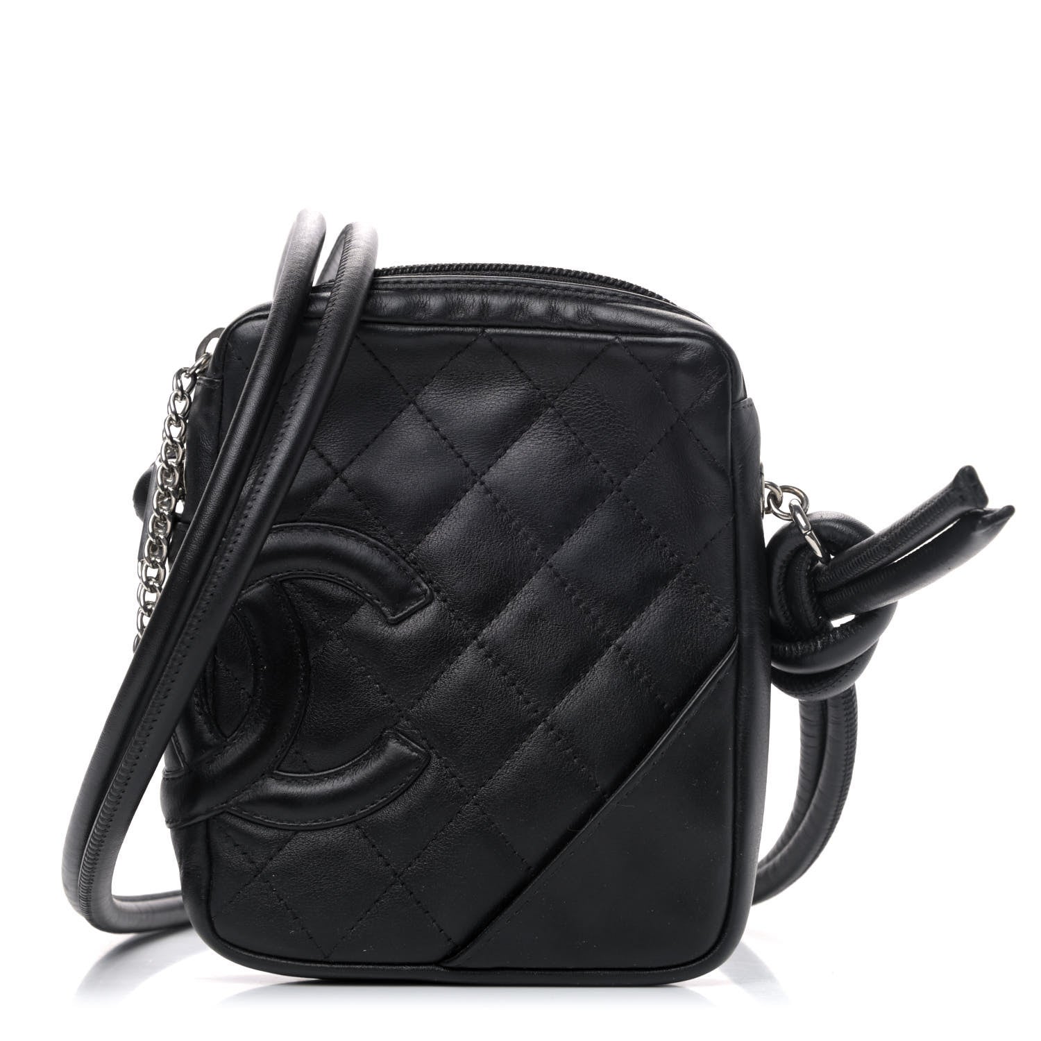 Chanel Calfskin Quilted Small Cambon Messenger Black 1 of 4