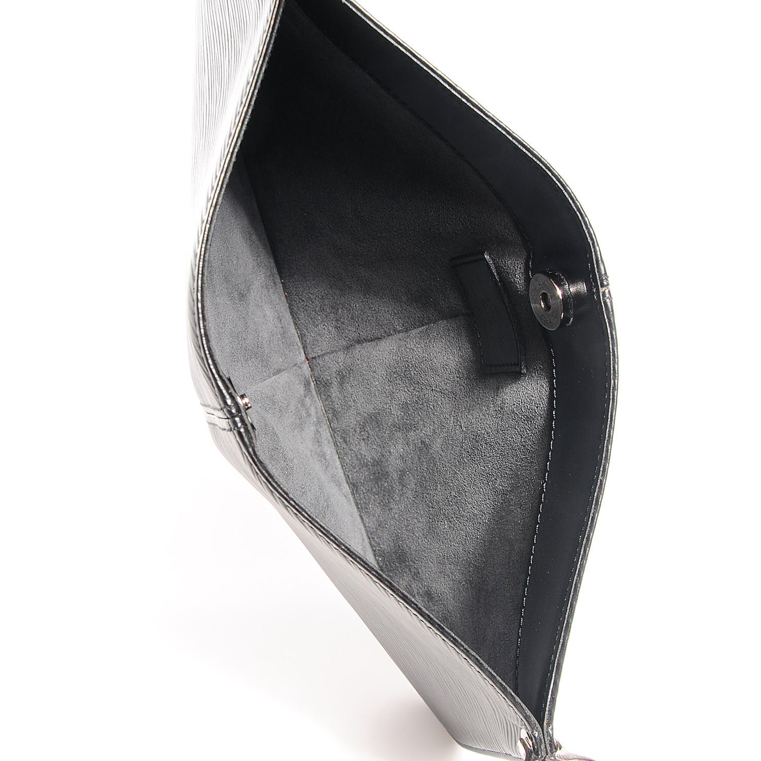 Louis Vuitton Epi Demi Lune Pochette Black 5 of 7