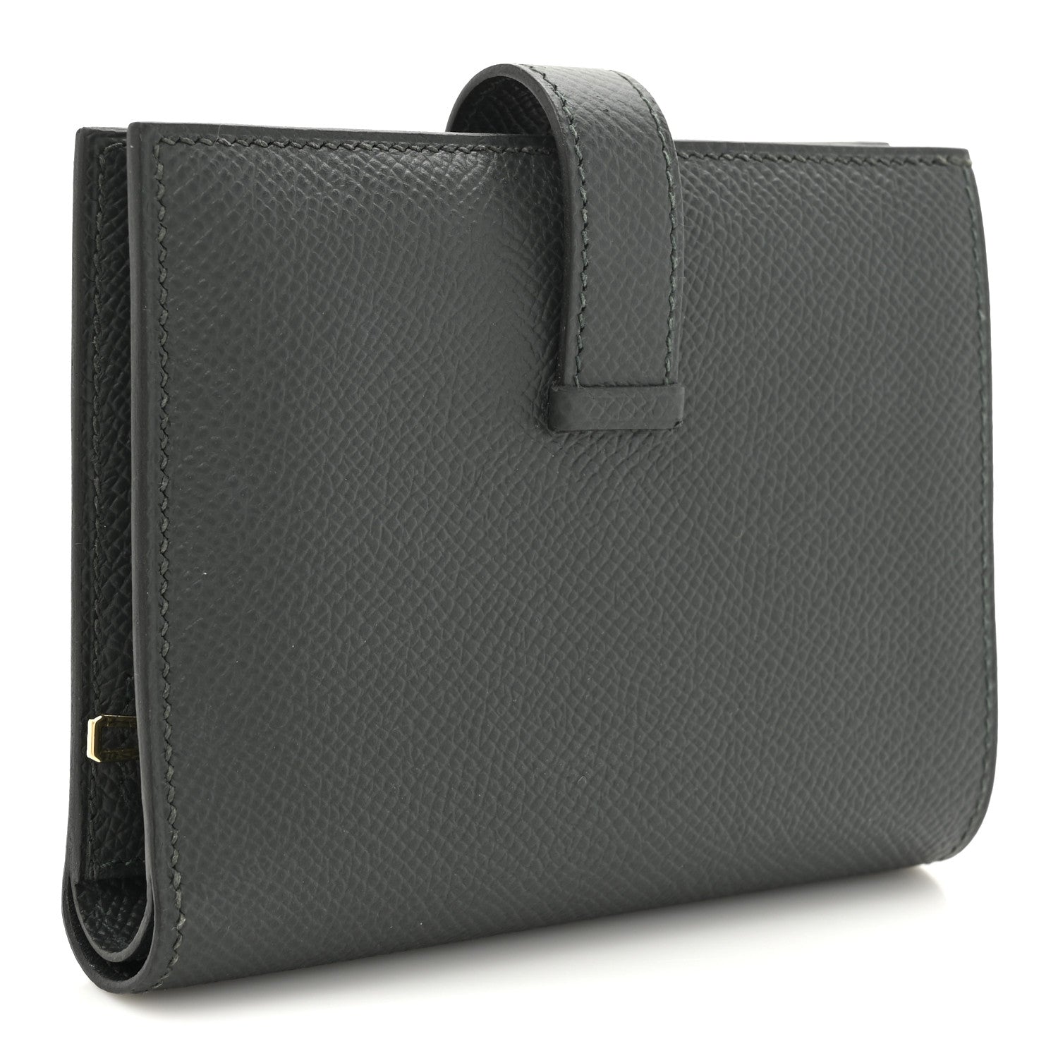 Hermes Epsom Bearn Compact Wallet Vert Mangrove 3 of 9