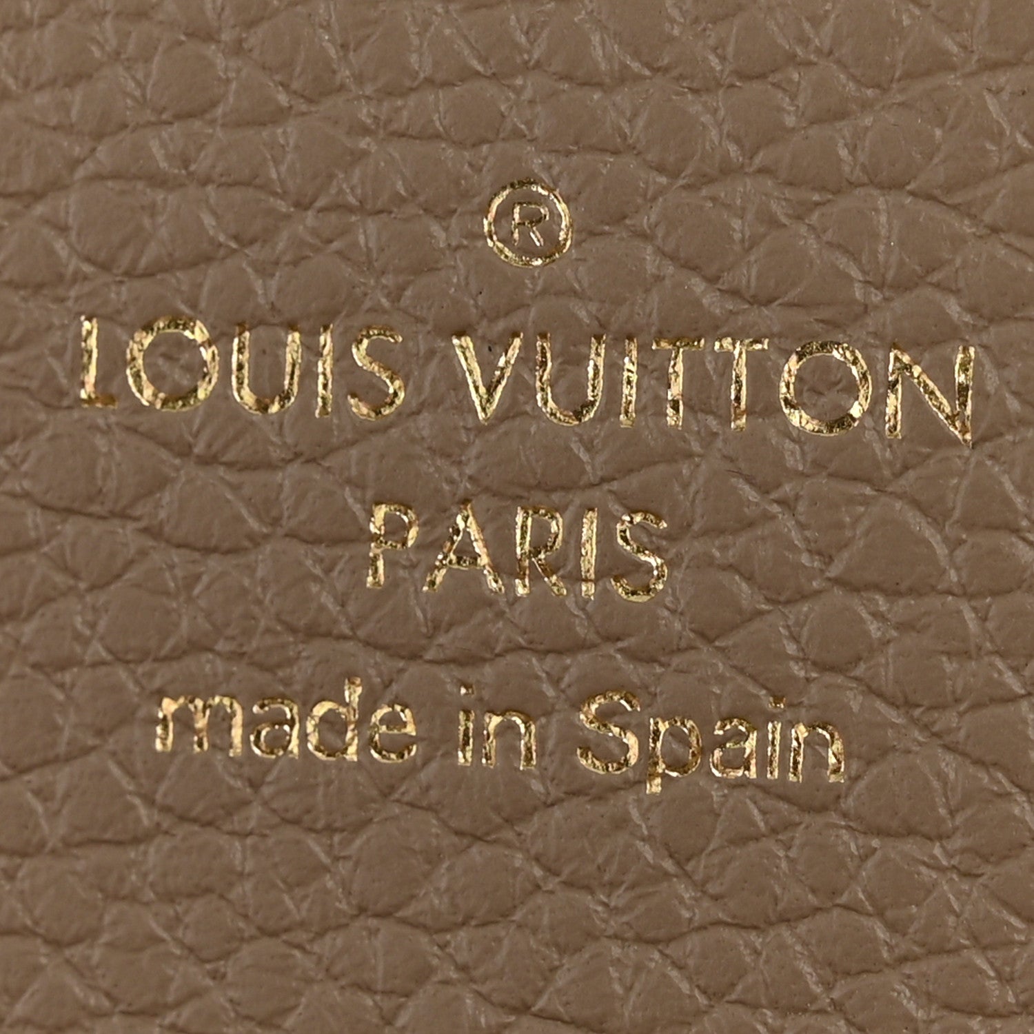 Louis Vuitton Empreinte Monogram Giant Sarah Wallet Tourterelle Creme 6 of 8