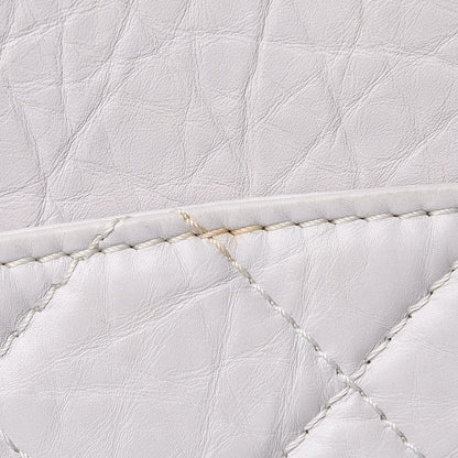 Chanel Aged Calfskin Reissue XL Maxi Flap White 8 of 19