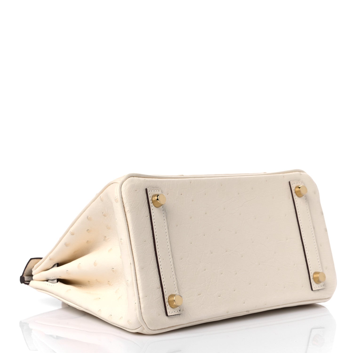 Hermes Ostrich Birkin 25 Nata 4 of 9