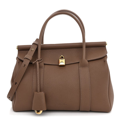 Loro Piana Grained Calfskin L25 Loom Bag Fossil 1 of 10