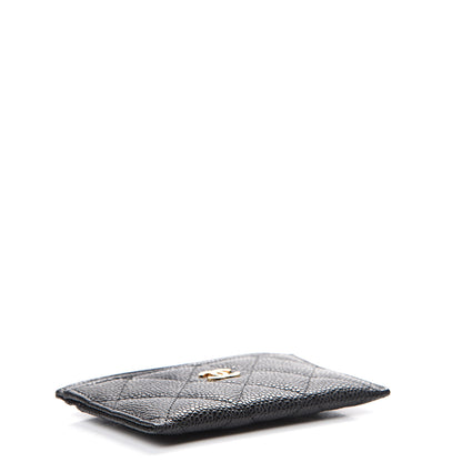 Chanel Caviar Quilted Card Holder Black 3 of 8