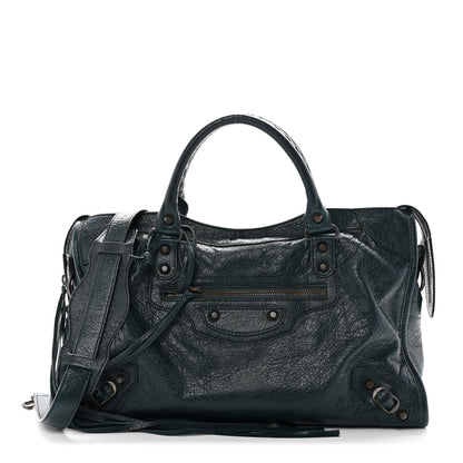 Balenciaga Agneau Classic Hardware City Vert Pinede 2 of 9