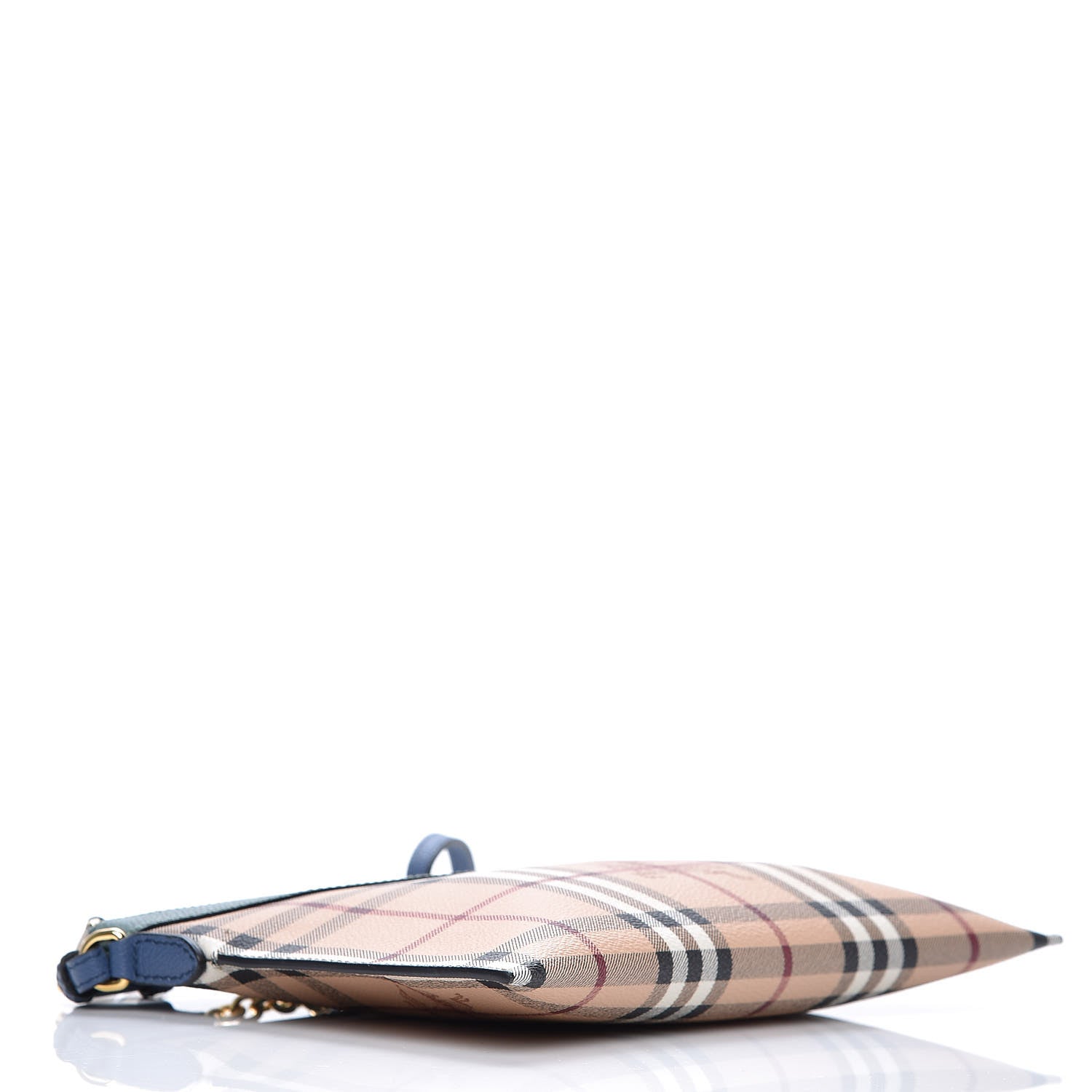Burberry Haymarket Check Derby Peyton Crossbody Clutch Bag Eucalyptus Green 4 of 6