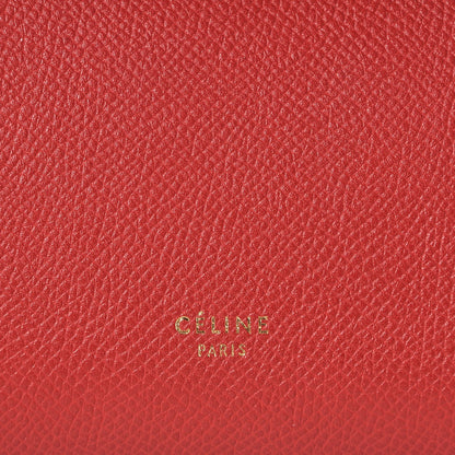Celine Baby Grained Calfskin Micro Belt Bag Coquelicot 8 of 8