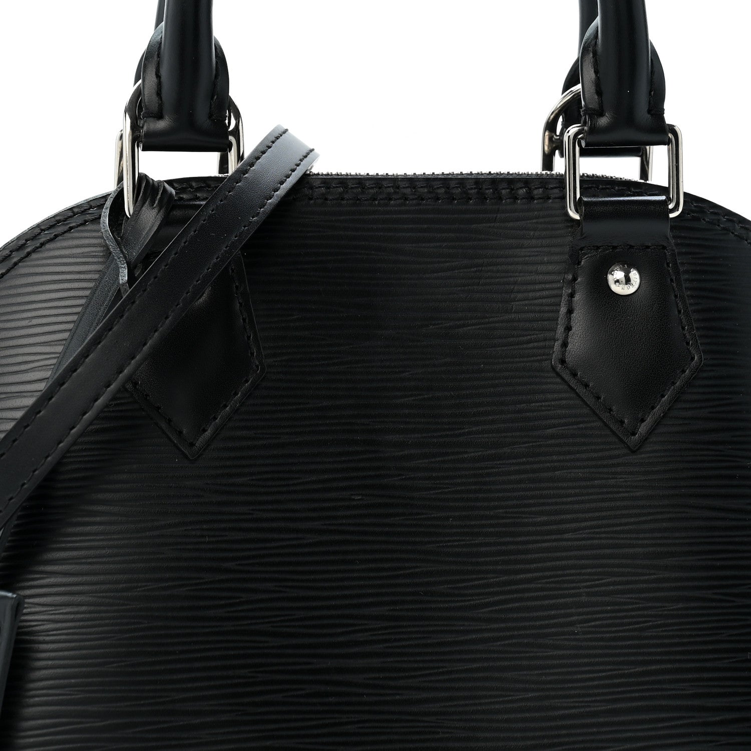 Louis Vuitton Epi Alma BB Black 8 of 10