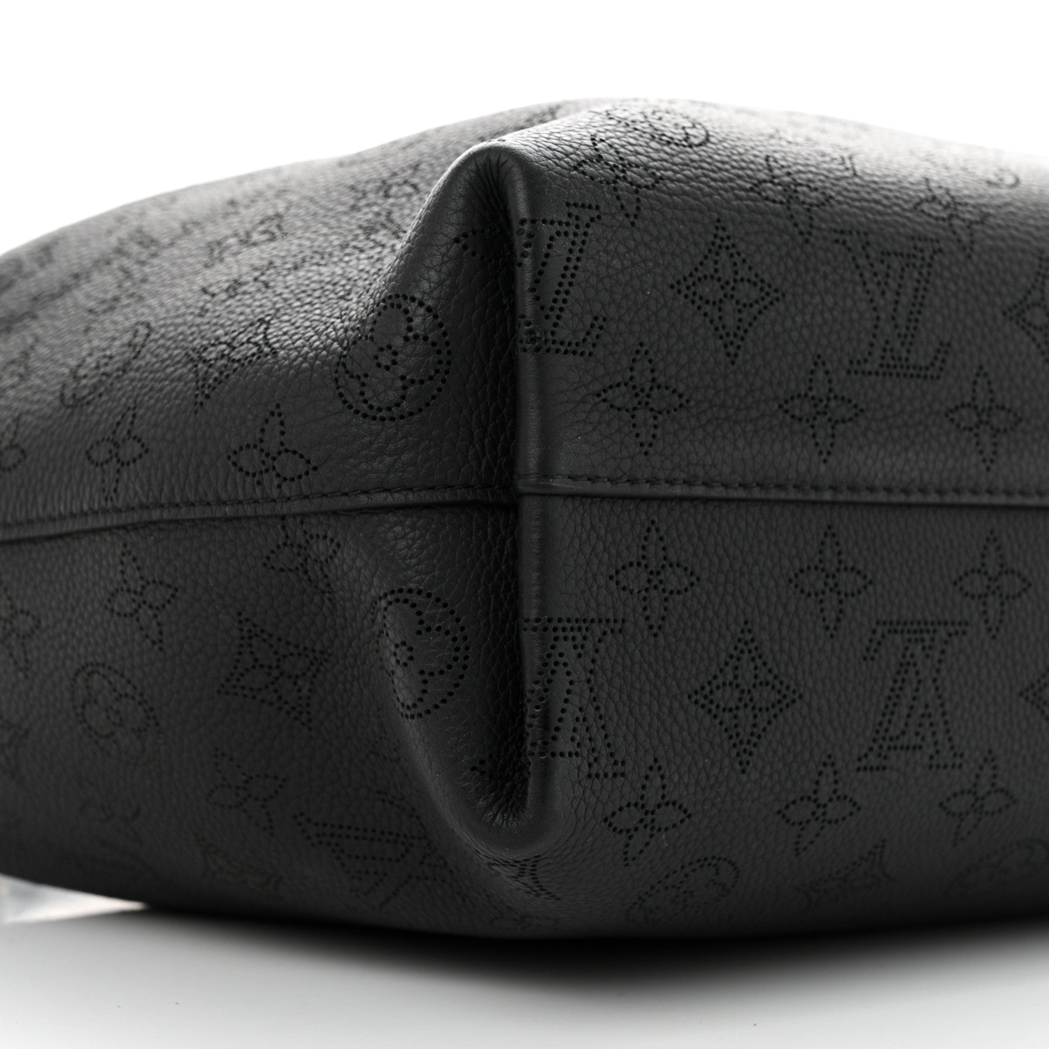 Louis Vuitton Mahina Why Knot MM Black 8 of 9