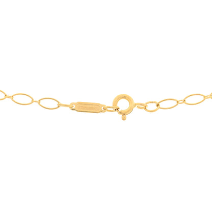 Tiffany 18K Yellow Gold Oval Link Chain Necklace 20" 4 of 5