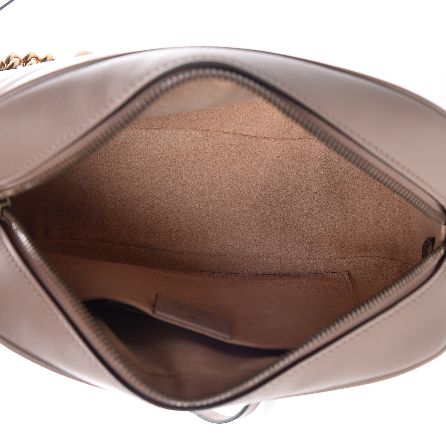 Gucci Calfskin Matelasse Small GG Marmont Chain Shoulder Bag Porcelain Rose 7 of 11