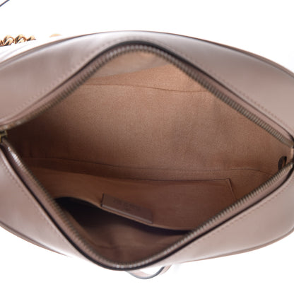 Gucci Calfskin Matelasse Small GG Marmont Chain Shoulder Bag Porcelain Rose 7 of 11