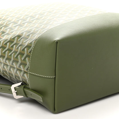 Goyard Goyardine Calfskin Cisalpin MM Backpack Khaki 8 of 9