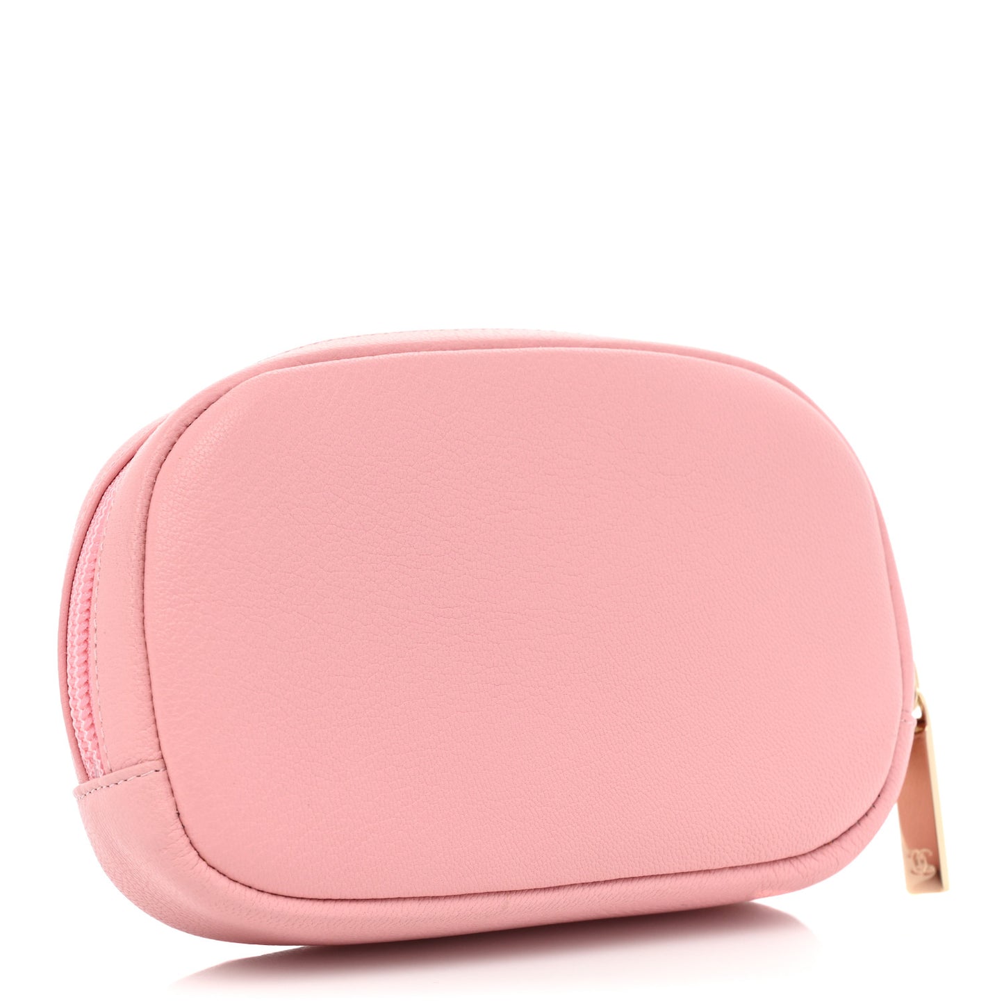 Goatskin CC Cosmetic Case Light Pink
