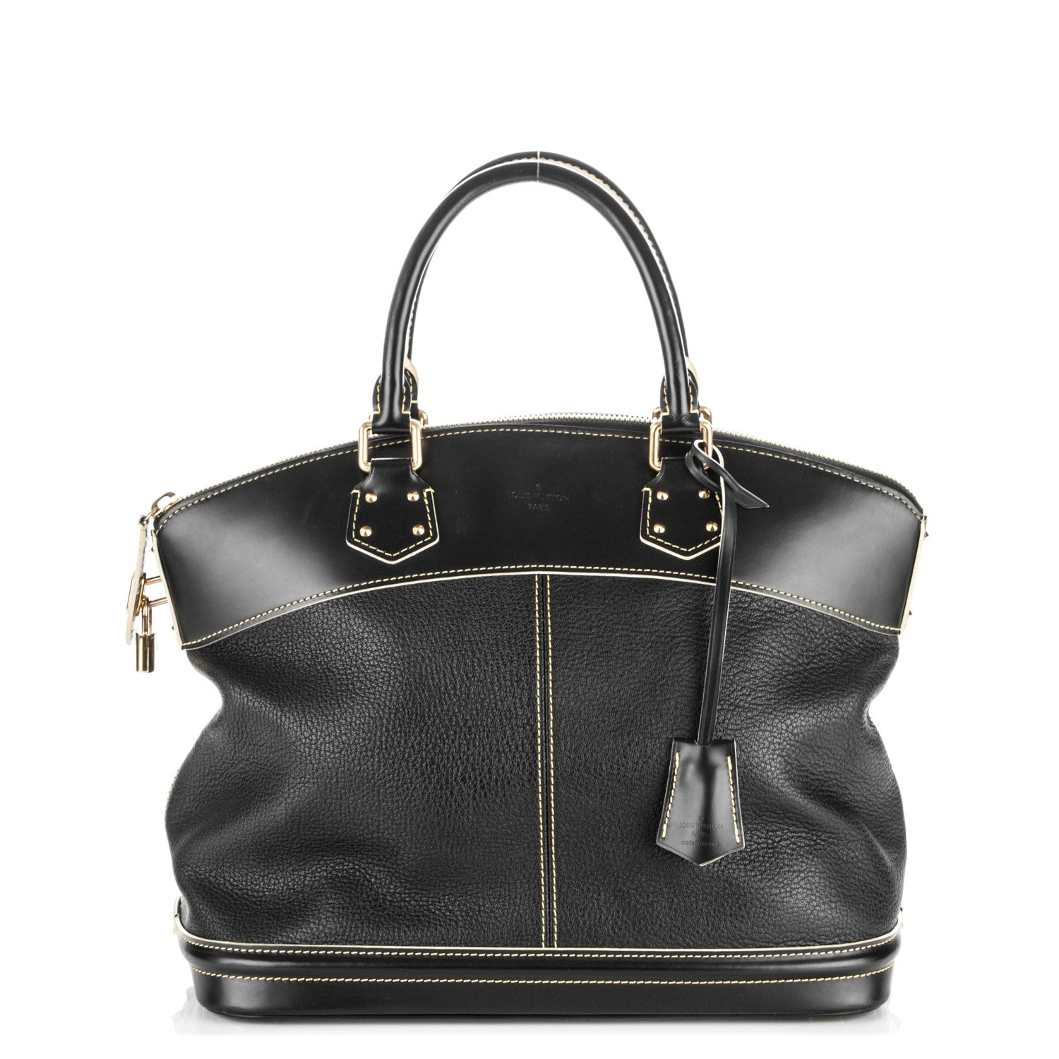 Louis Vuitton Suhali Lockit MM Black 1 of 6