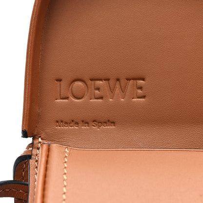Loewe Soft Calfskin Mini Heel Pouch Tan 6 of 9