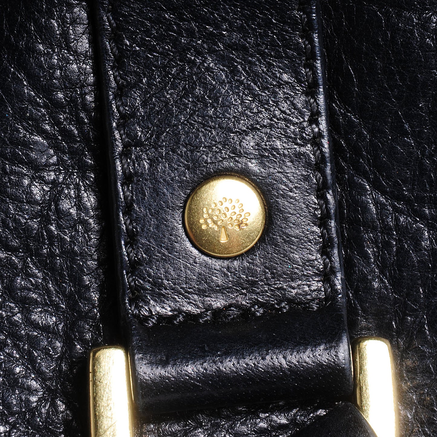Soft Buffalo Leather Medium Alexa Black