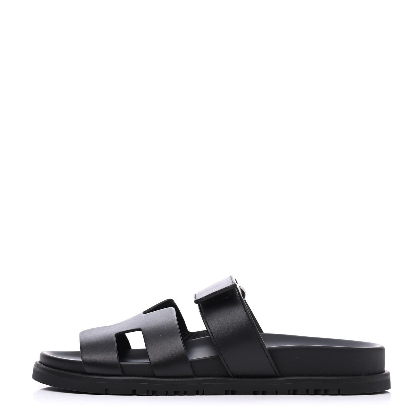 Calfskin Womens Chypre Sandals 37 Black