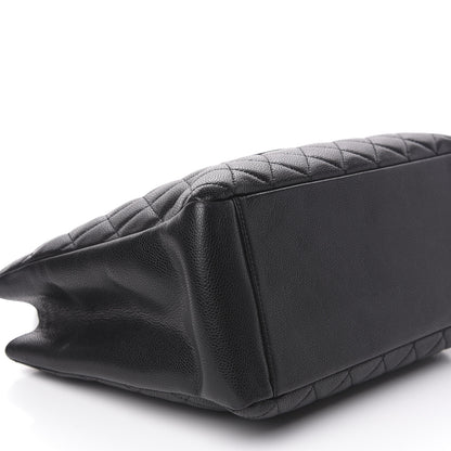 Chanel Caviar Quilted Grand Shopping Tote GST Black 6 of 11
