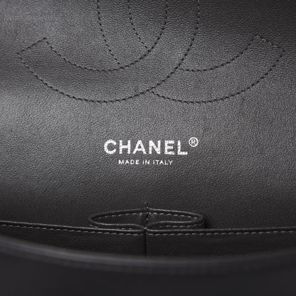 Chanel Lambskin Quilted Jumbo Double Flap Dark Grey 7 of 14