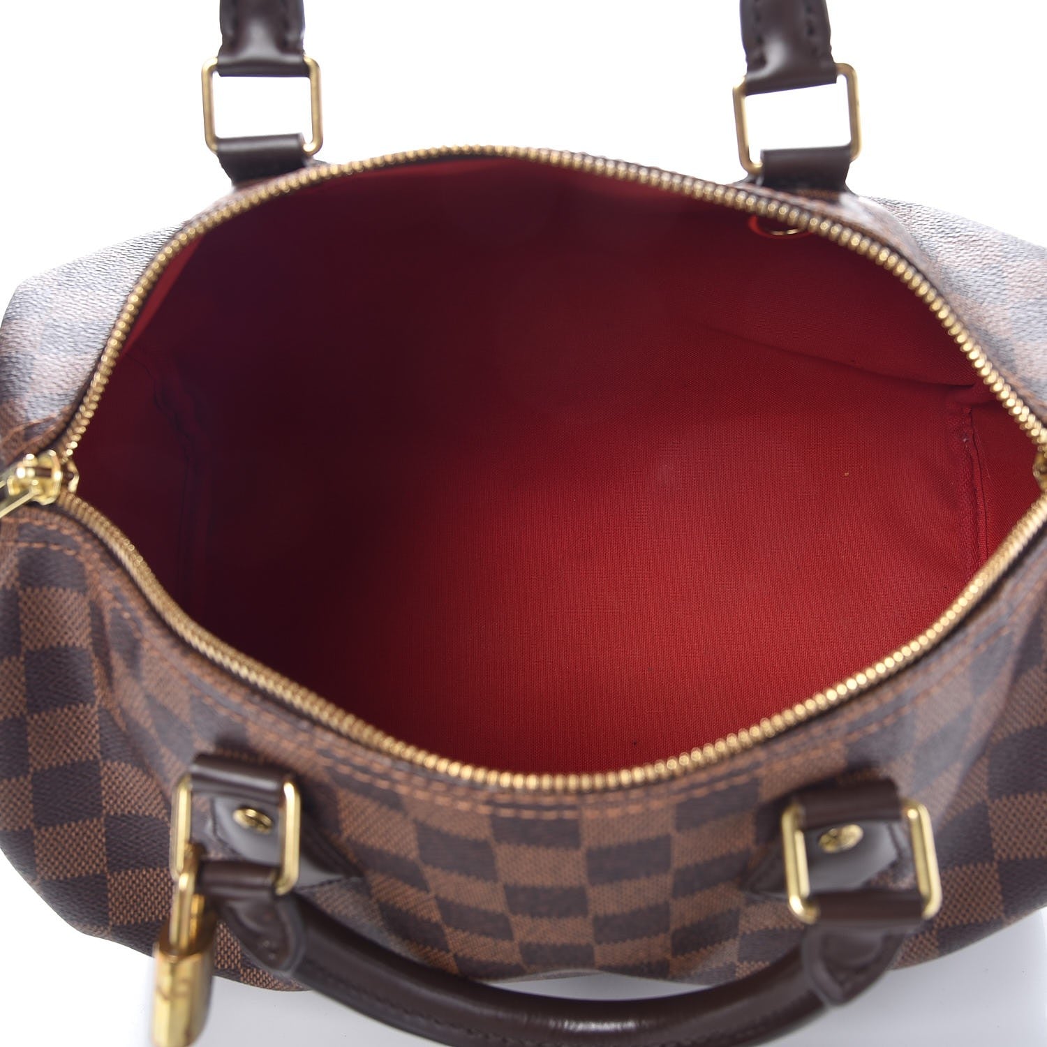 Louis Vuitton Damier Ebene Speedy Bandouliere 30 6 of 9