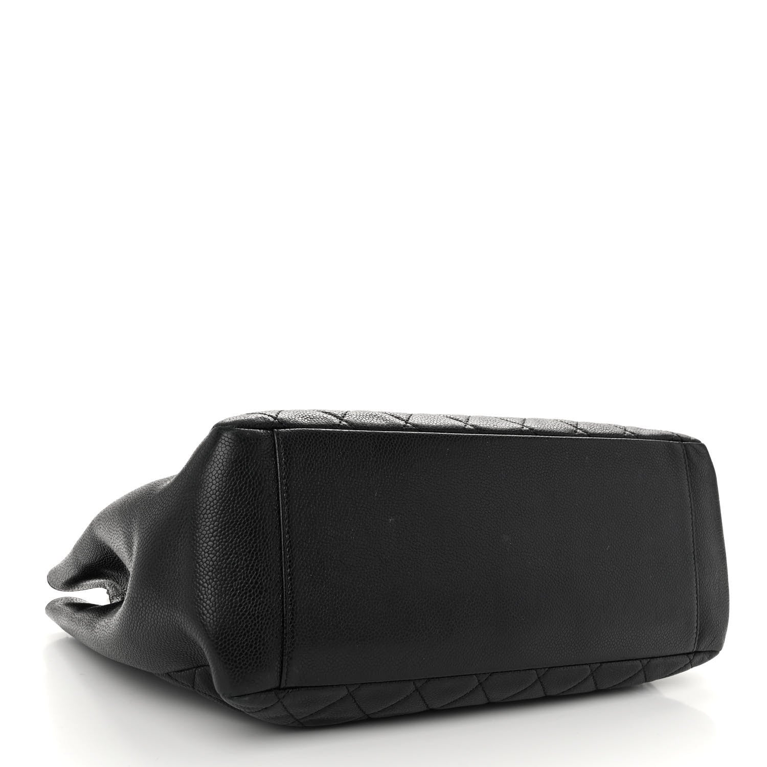 Chanel Caviar Quilted Grand Shopping Tote GST Black 4 of 10