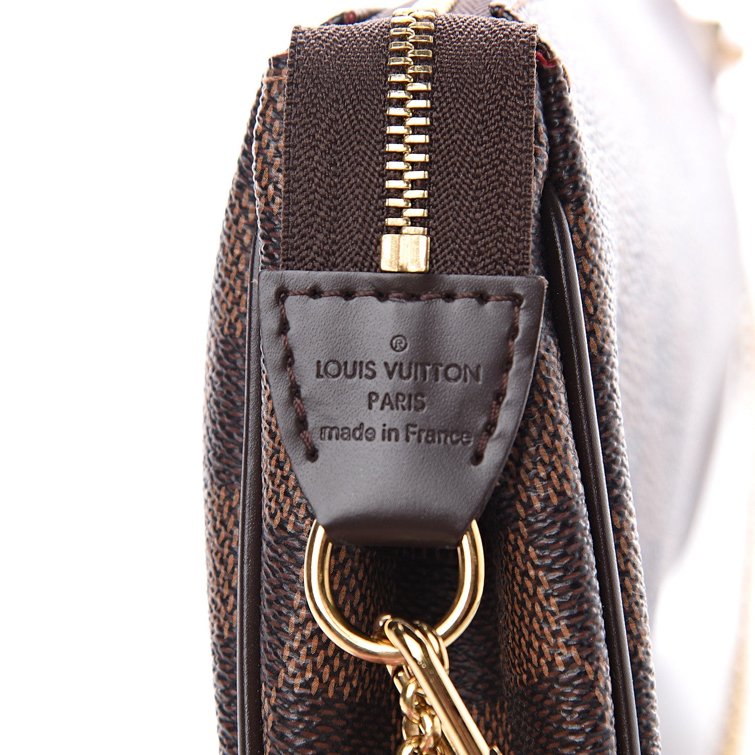 Louis Vuitton Damier Ebene Eva Clutch 6 of 8