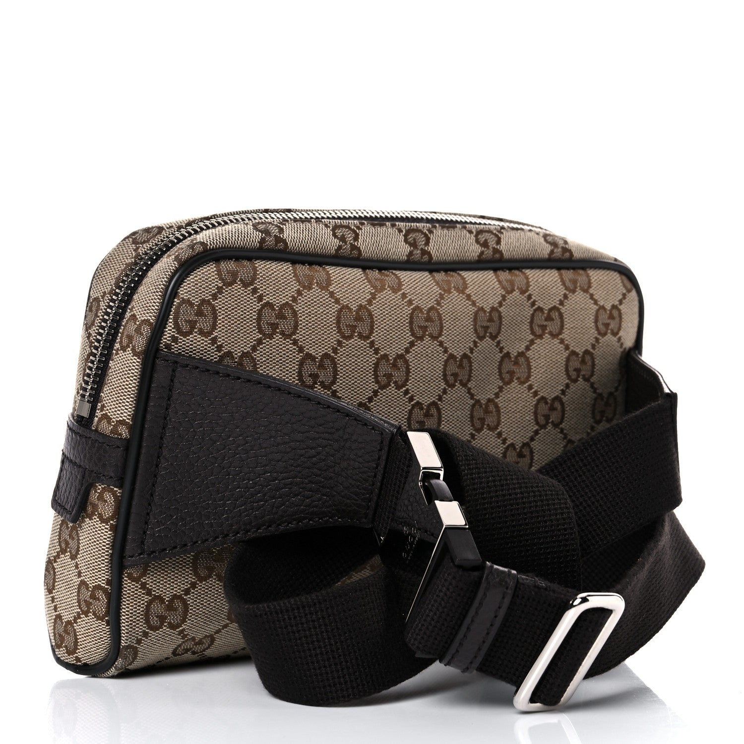 Gucci Monogram Belt Bag Dark Brown 3 of 14