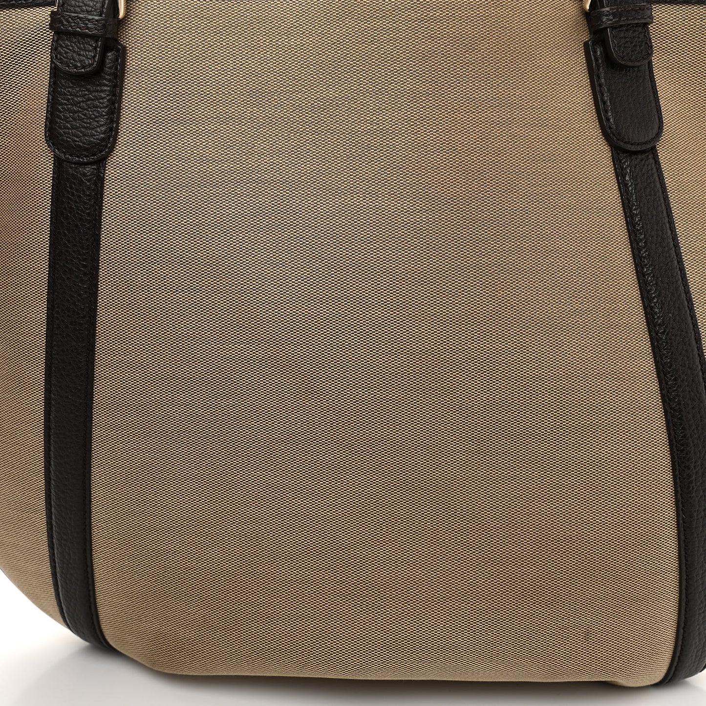 Canvas Britt Tote Dark Brown