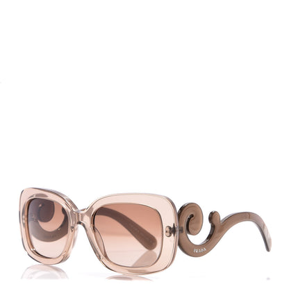 Prada Acetate Baroque Sunglasses SPR 27O Beige 1 of 6