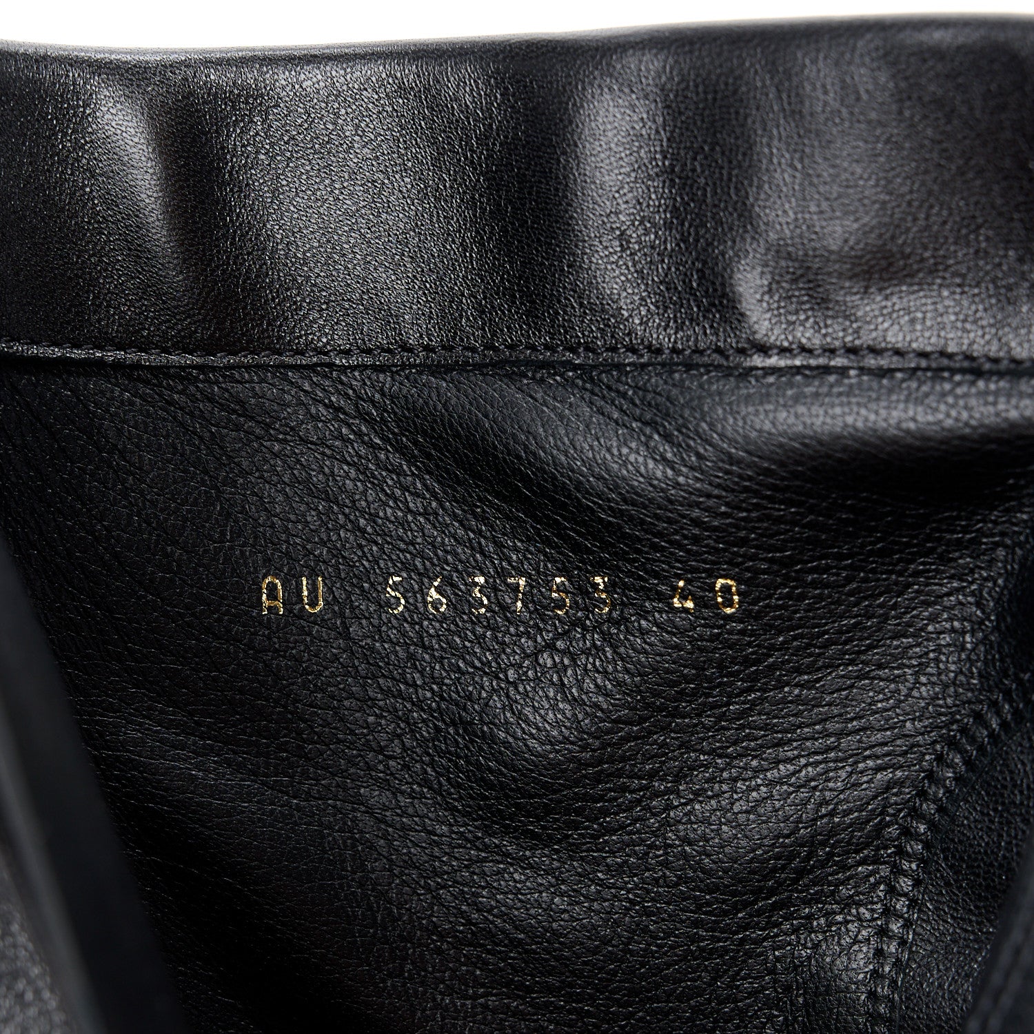 Saint Laurent Calfskin Opyum Ankle Boots 40 Black 7 of 9