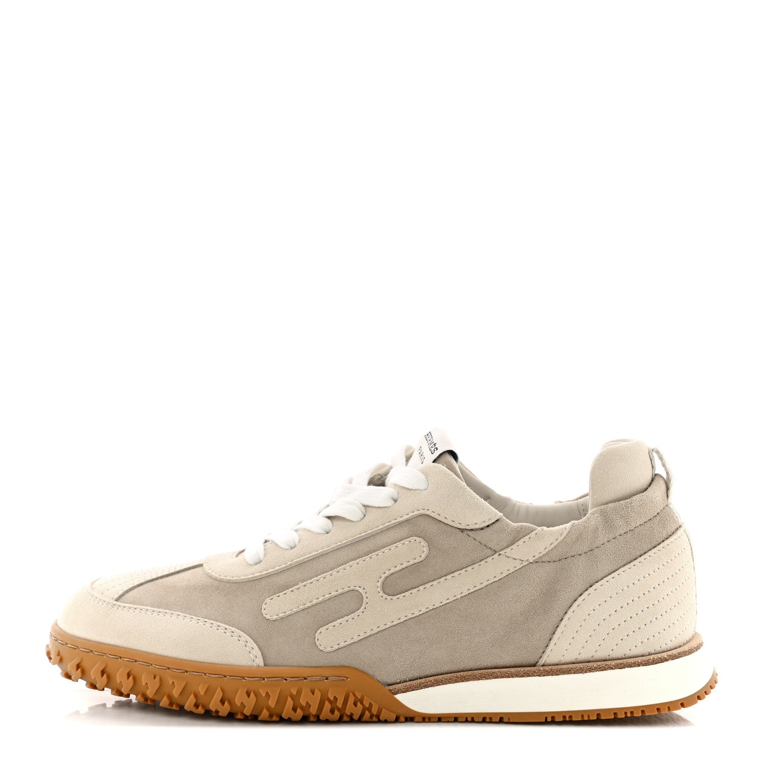 Hermes Suede Goatskin Jet Sneakers 36 Beige Esquisse Glaise 1 of 7