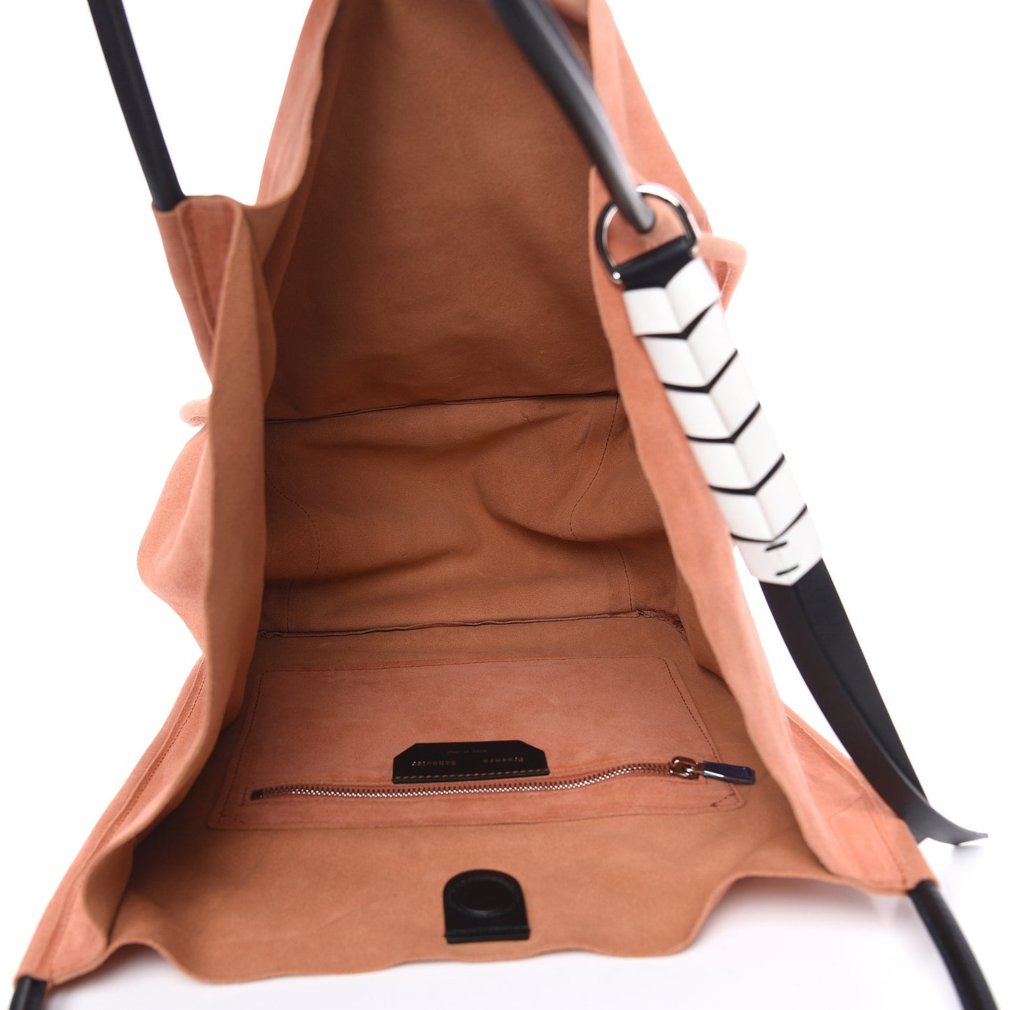 Suede L Tote Fawn