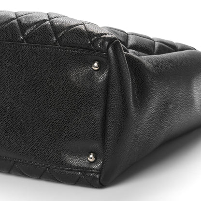 Chanel Caviar Quilted Shopping Tote Black 10 of 10