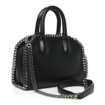 Stella McCartney Eco Alter Nappa Mini Falabella Box Top Handle Bag Black 3 of 14