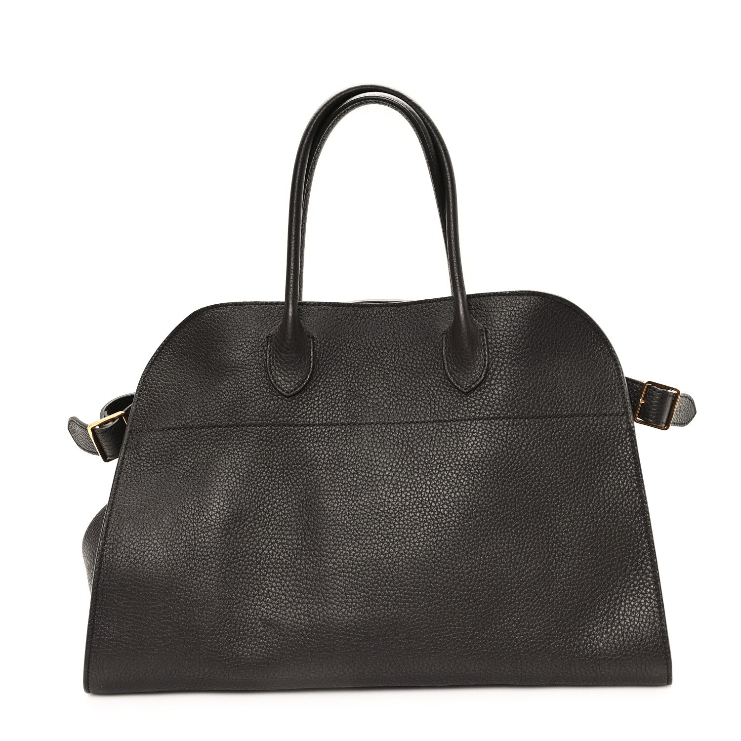 The Row Matte Grained Calfskin Soft Margaux 15 Mocha 1 of 10