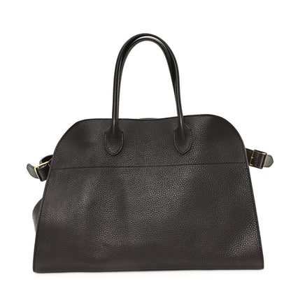 The Row Matte Grained Calfskin Soft Margaux 15 Mocha 1 of 10