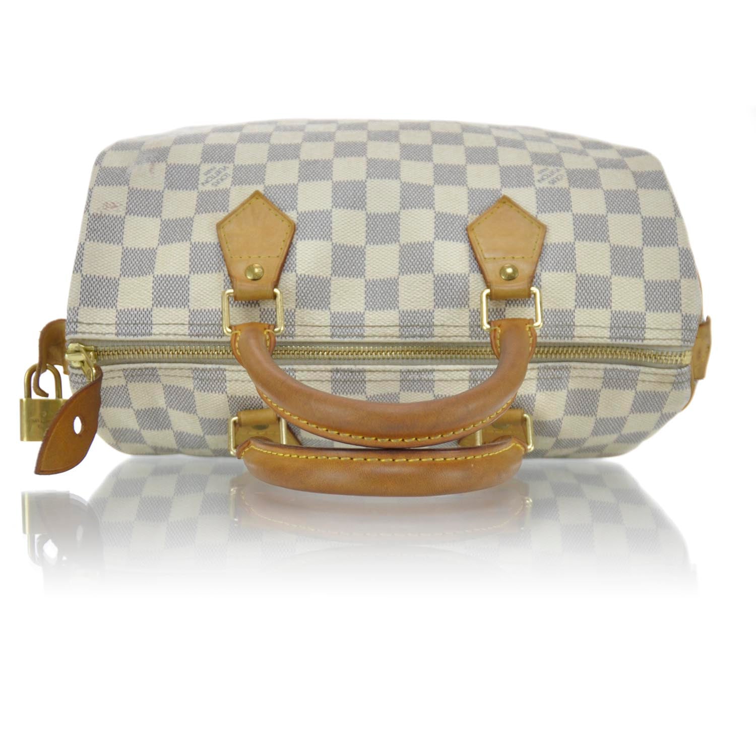Louis Vuitton Damier Azur Speedy 30 4 of 12