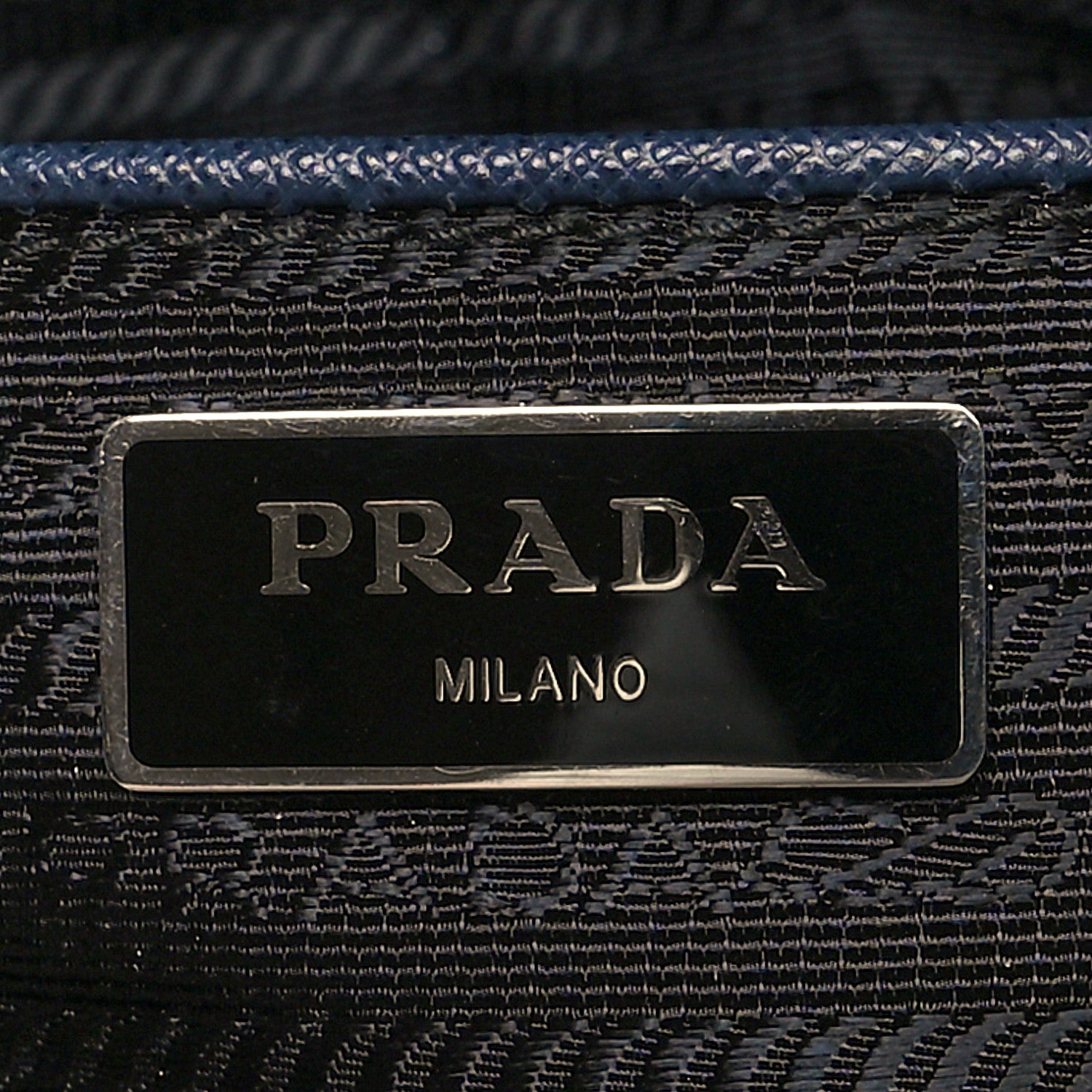 Prada Tessuto Nylon Messenger Bag Baltico 5 of 8