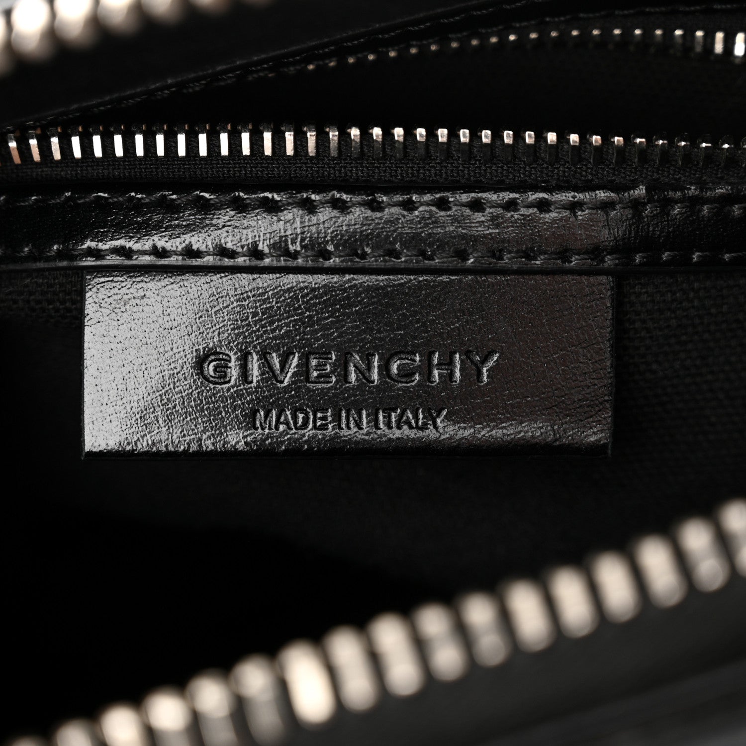 Givenchy Shiny Lord Calfskin Mini Antigona Black 6 of 13