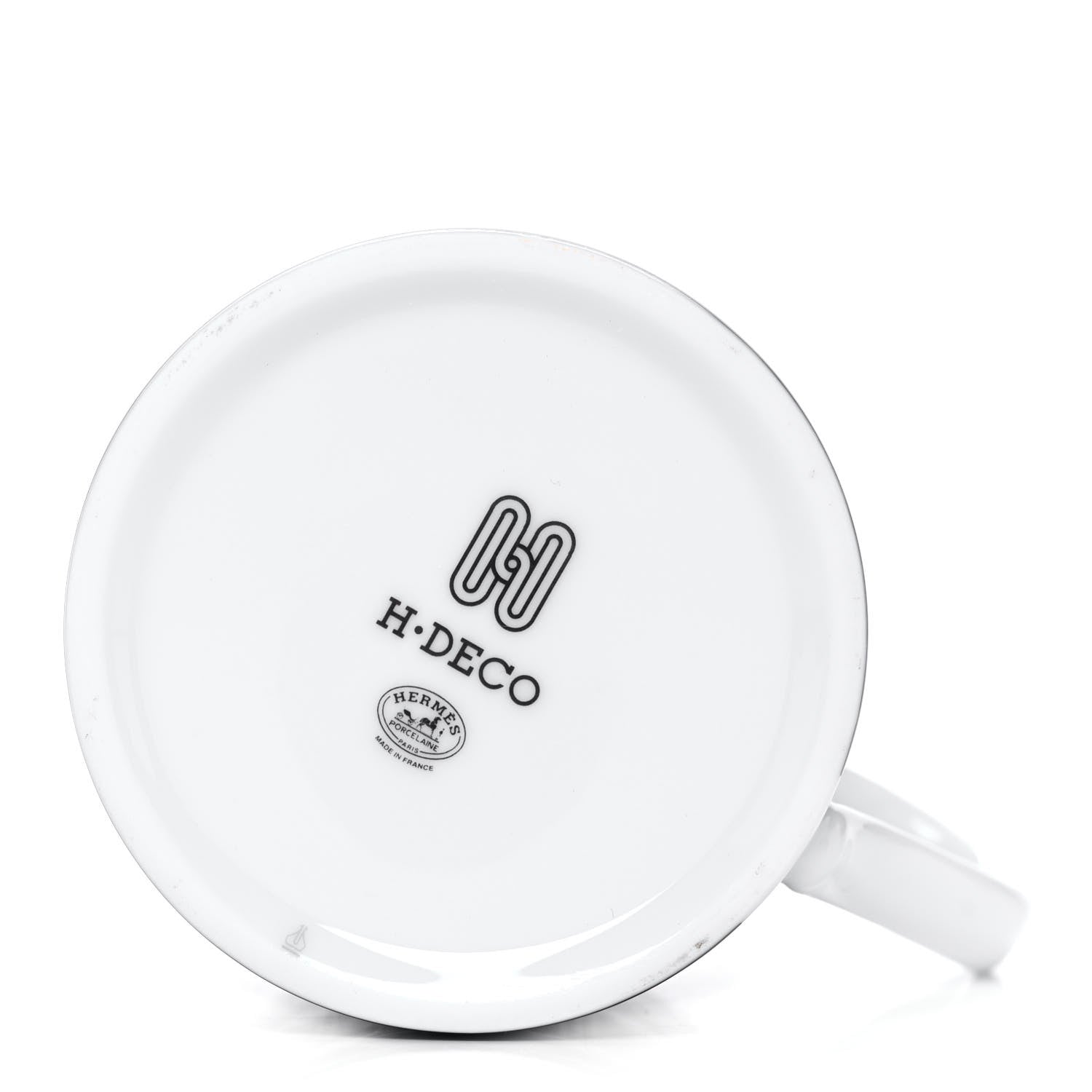Hermes Porcelain H Deco Mug N°2 Black 7 of 10