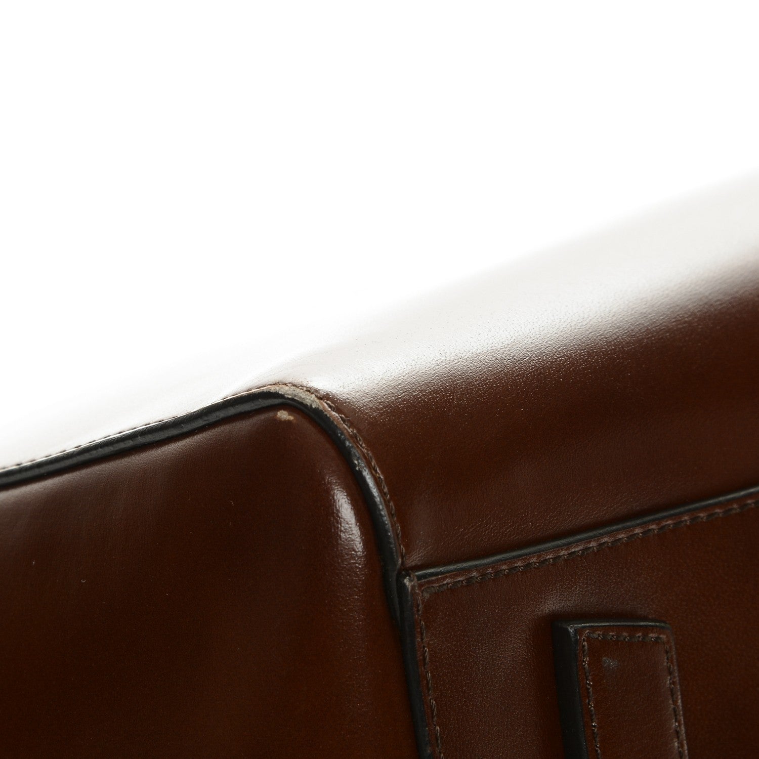 Givenchy Shiny Lord Calfskin Medium Antigona Brown 5 of 9