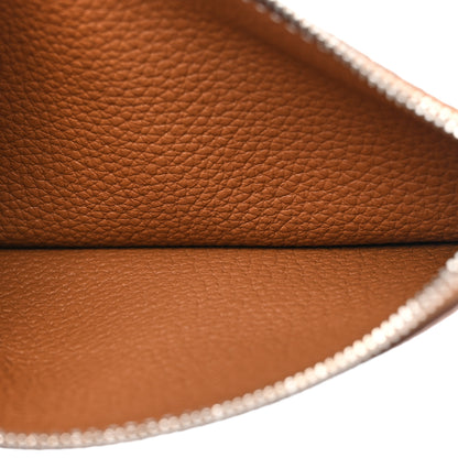 Hermes Togo Dogon Duo Wallet Gold 8 of 14
