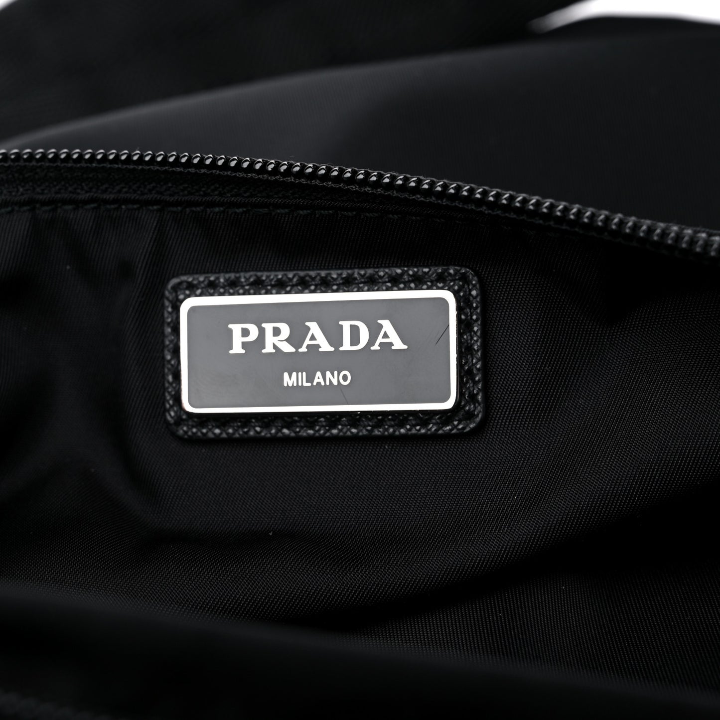 Re-Nylon Tessuto Marsupio Belt Bag Black