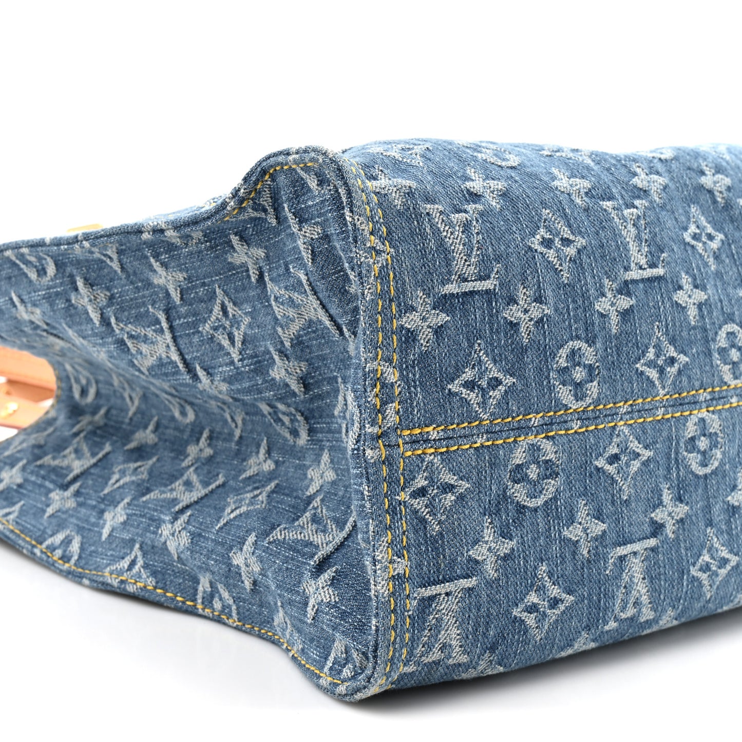 Monogram Denim Onthego MM Blue