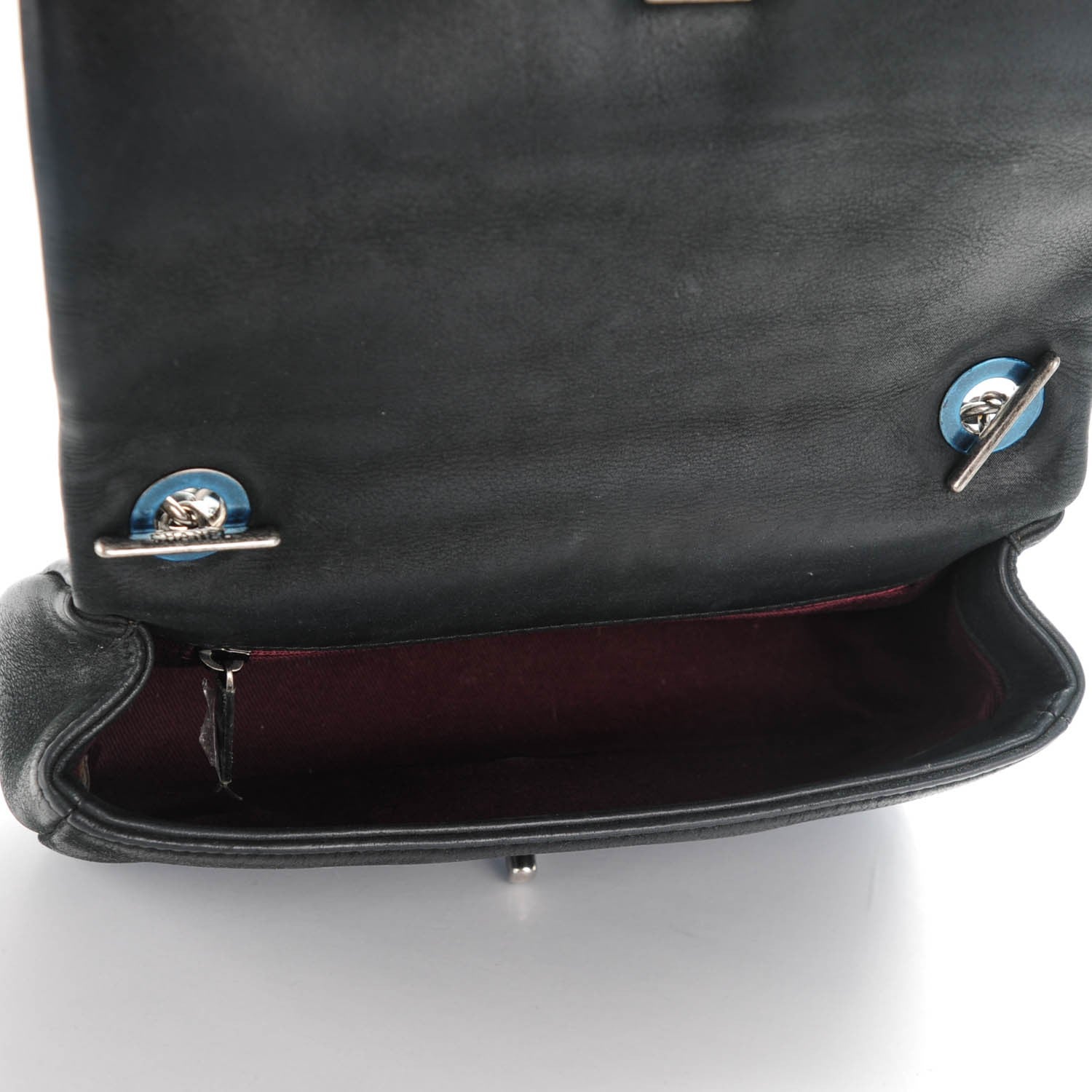 Chanel Calfskin Diamond Embossed Small New Chic Flap Black 5 of 8