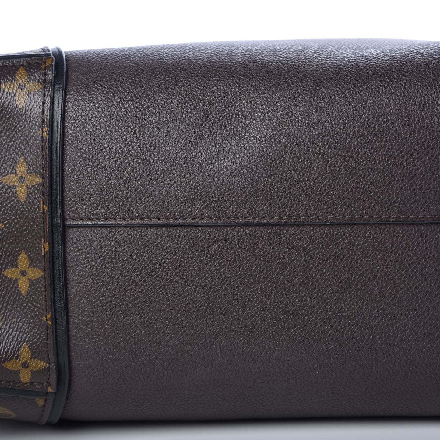 Veau Cachemire Monogram Tote W PM Chocolate